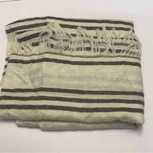 J Crew sparkle 95% Merino wool scarf